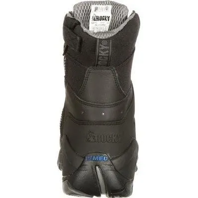 Rocky Men's 1st Med 8" Carbon Toe WP Public Service Boot -Black- FQ0911113