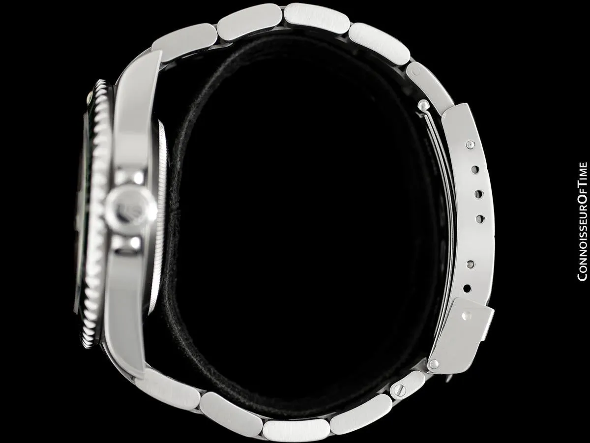 Rolex Submariner Green "Kermit" 50th Anniversary 16610LV Mens Watch, Stainless Steel - Box & Booklets