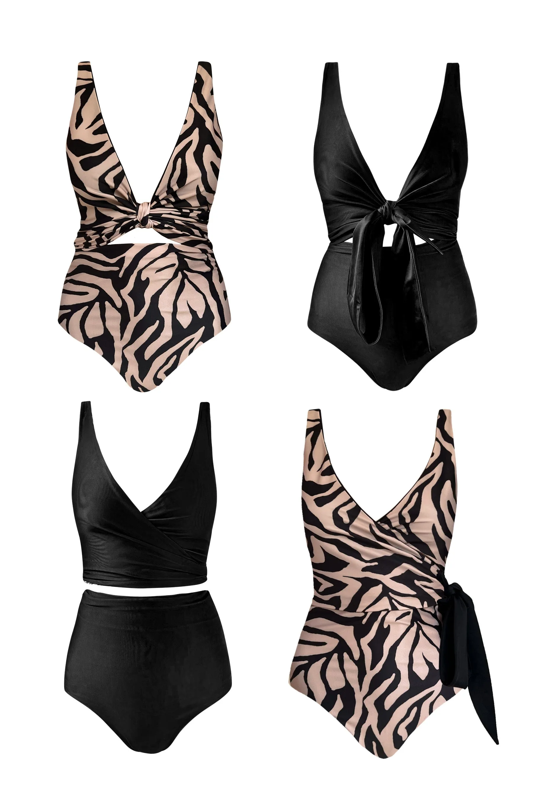 SAMPLE | Tulum Reversible Bikini Wrap Top