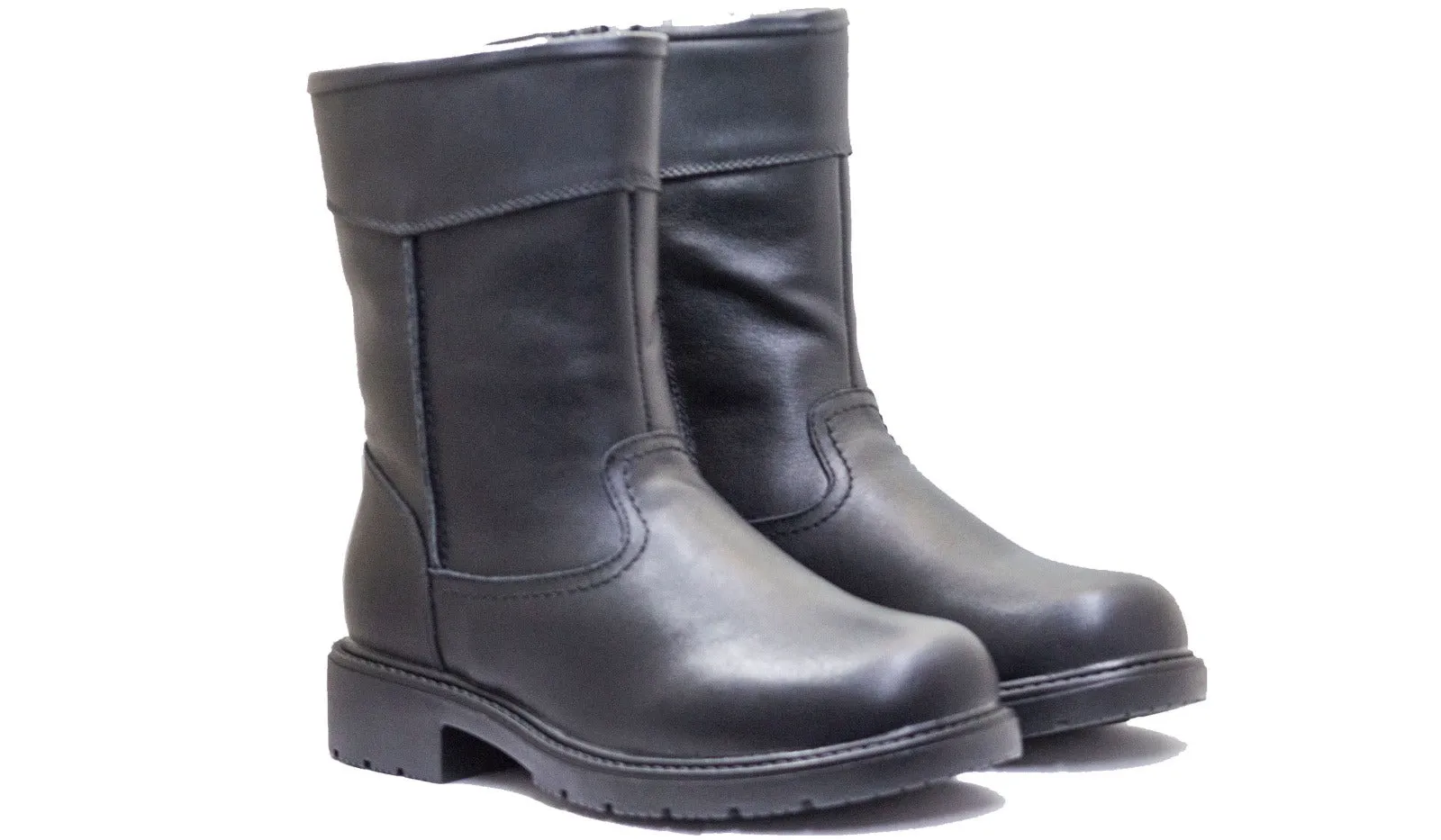 Santana Canada's Men's Kevin Waterproof Leather Fur Lined Winter Boots