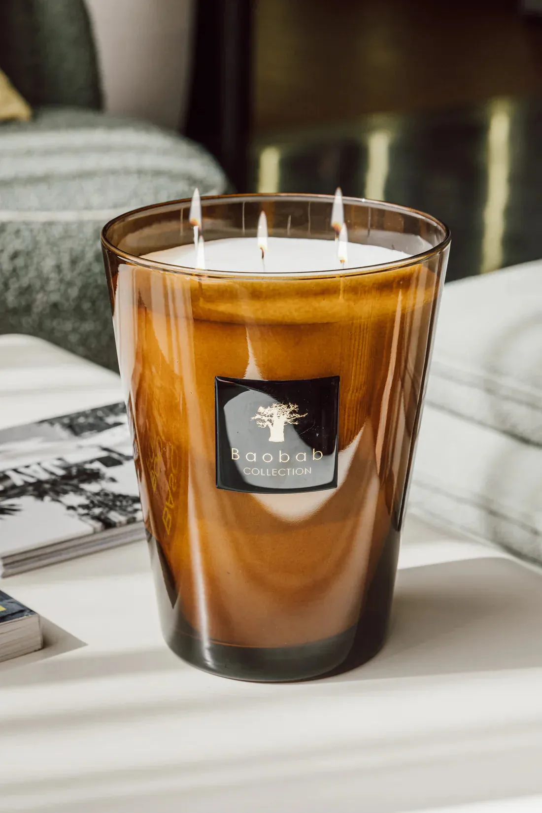 Scented Candles - Cuir de Russie