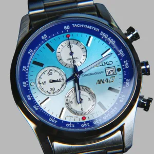 Seiko X ANA Boeing 787 Collaboration Limited Edition Quartz Chronograph SZER114