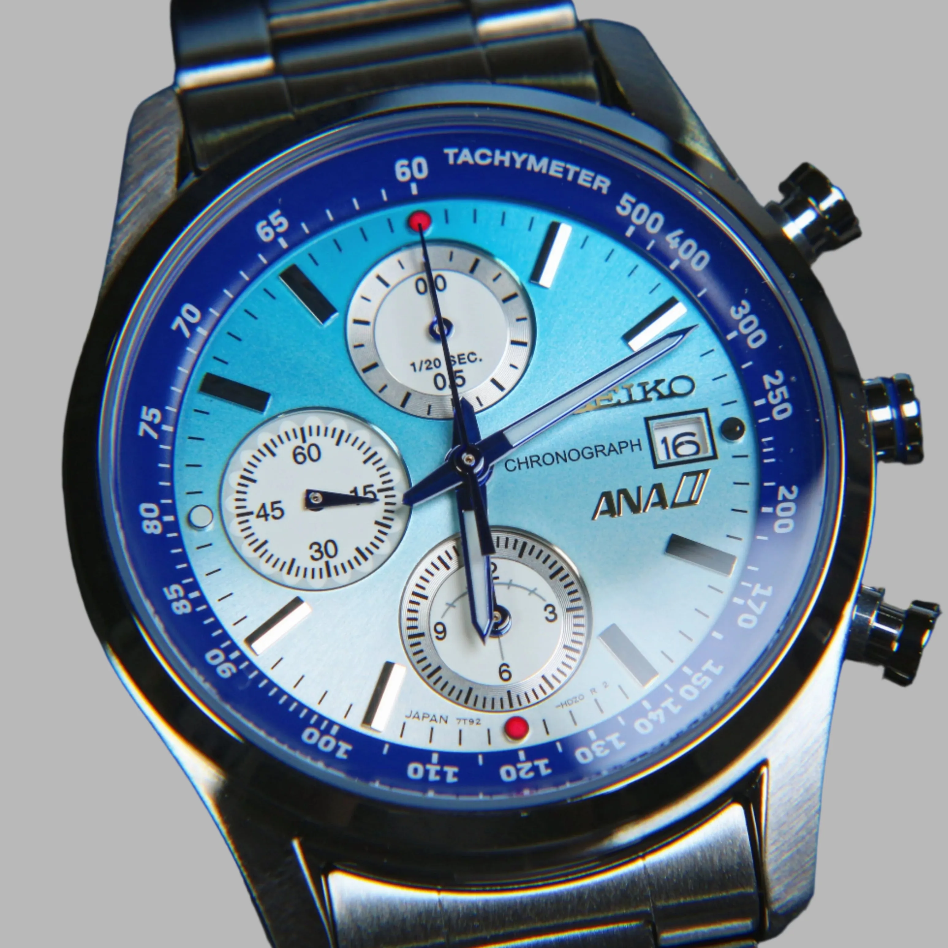 Seiko X ANA Boeing 787 Collaboration Limited Edition Quartz Chronograph SZER114