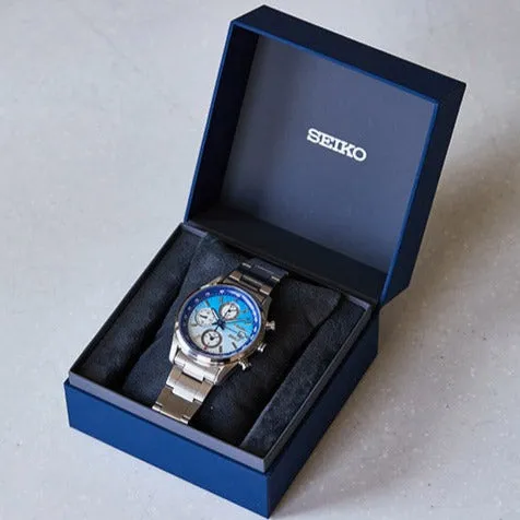 Seiko X ANA Boeing 787 Collaboration Limited Edition Quartz Chronograph SZER114
