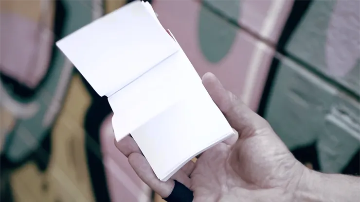 Self-Flipping Notepad (DVD and Gimmick) by Victor Sanz