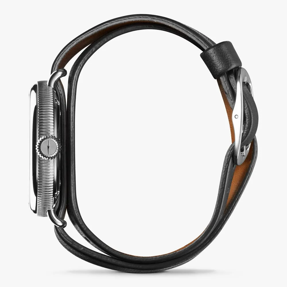 Shinola Big Birdy Stainless Steel & Leather-Strap Watch S0120208732