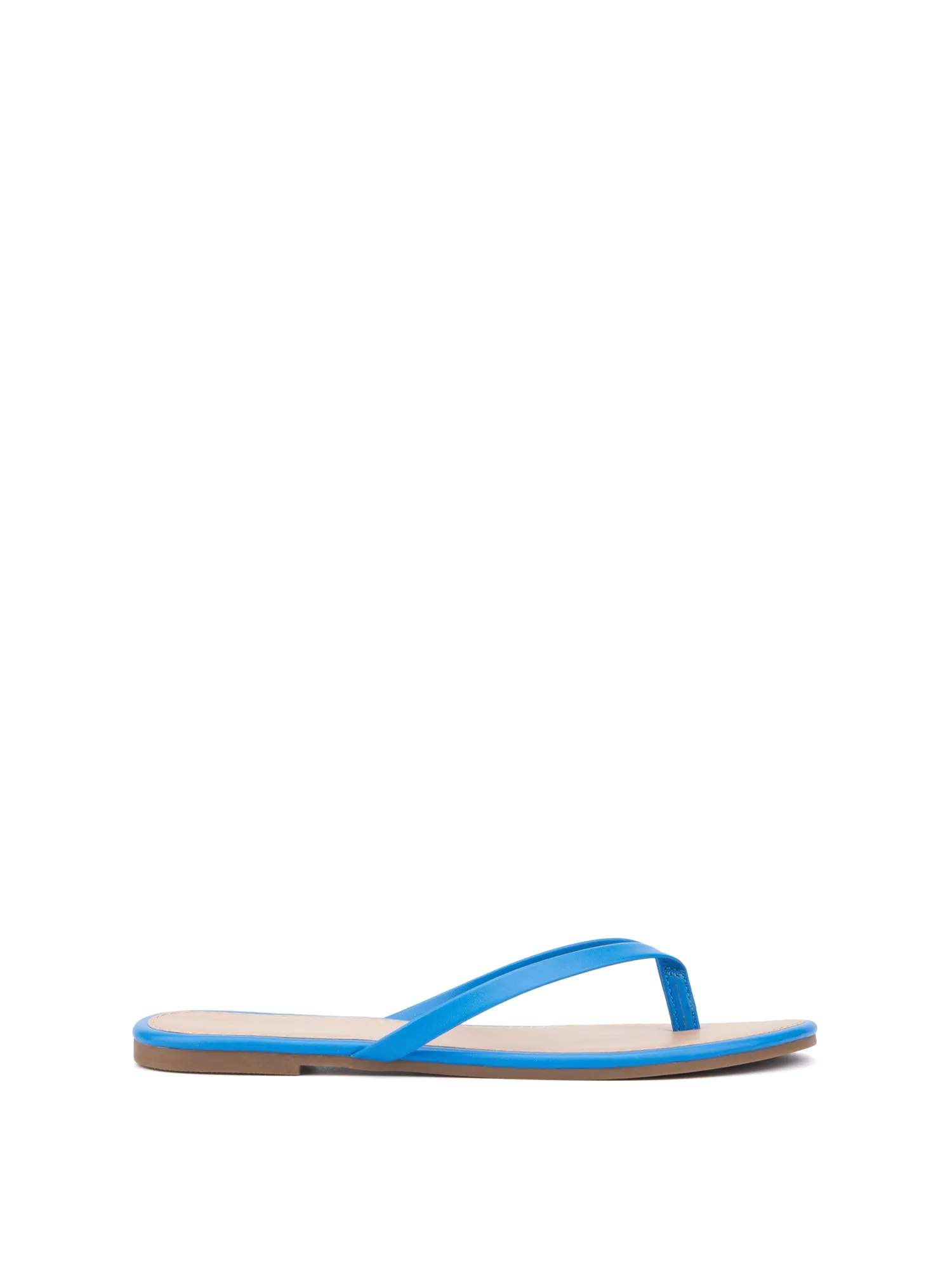 Skinny-Strap Flip-Flop Sandal