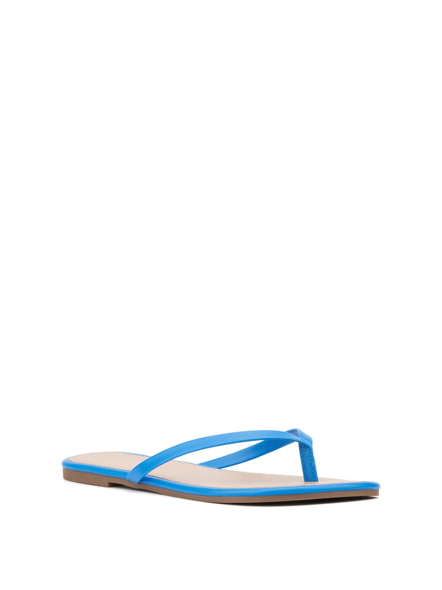 Skinny-Strap Flip-Flop Sandal