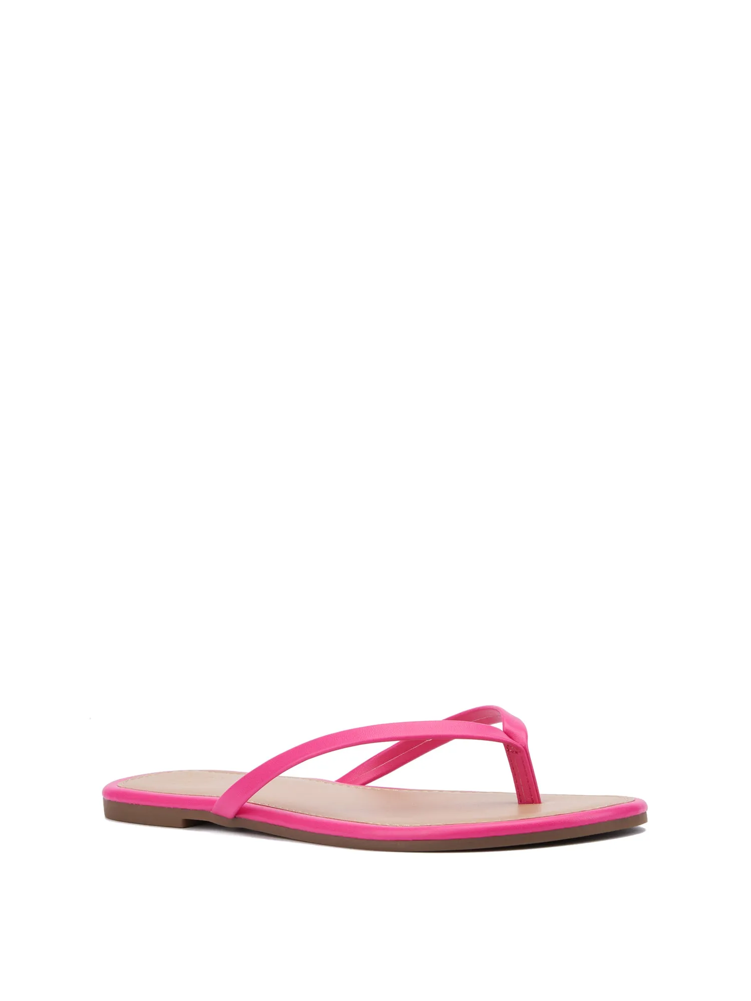 Skinny-Strap Flip-Flop Sandal