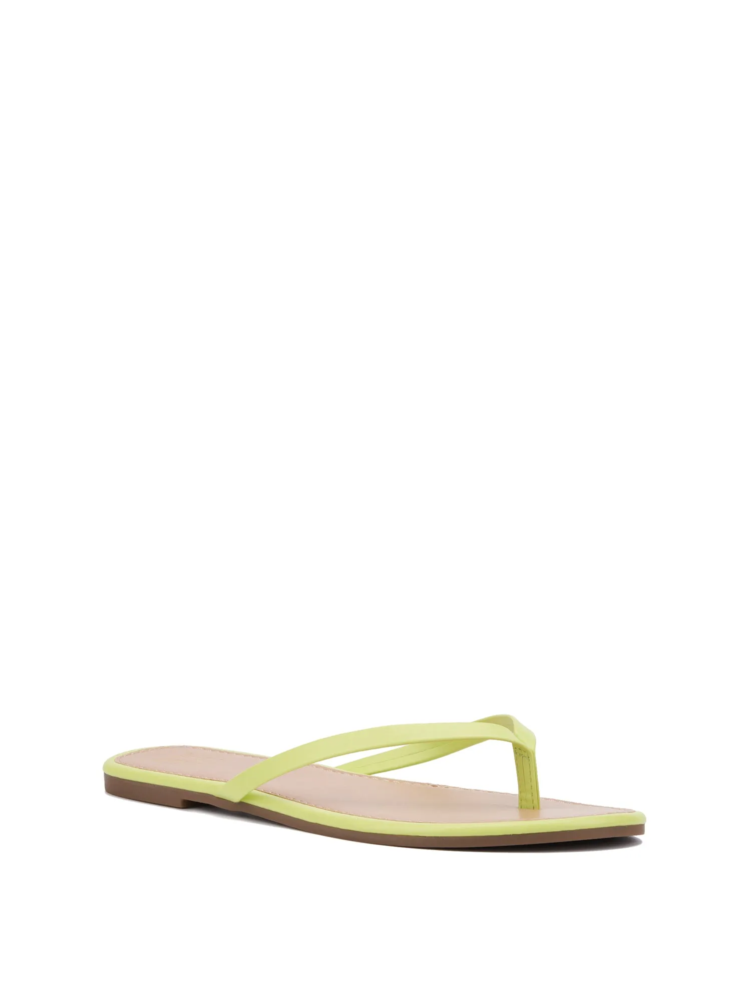 Skinny-Strap Flip-Flop Sandal