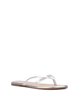 Skinny-Strap Flip-Flop Sandal