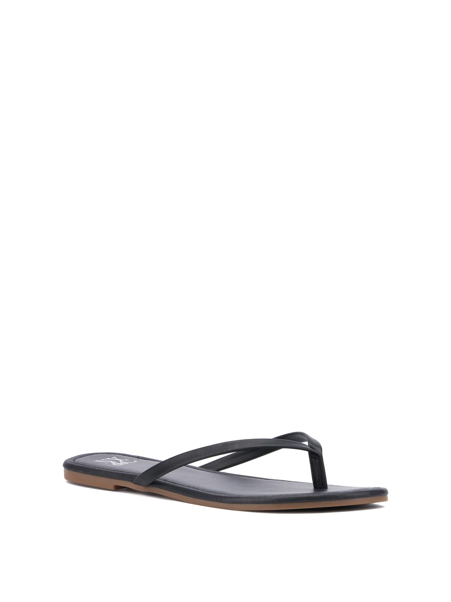 Skinny-Strap Flip-Flop Sandal