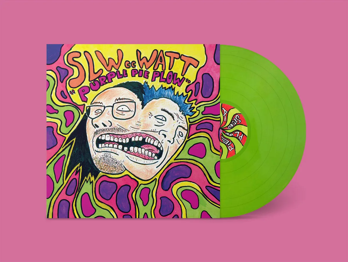 SLW cc Watt – Purple Pie Plow [LIME GREEN VINYL] - New LP