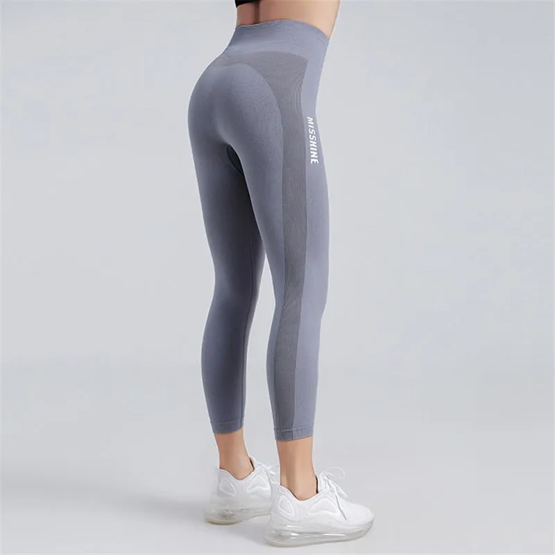 Sports Leggings 3/4 Length for Women Gym Leggings Sport Joggers Women Fitness Leggings Legins Mujer Gym Fashion Pants