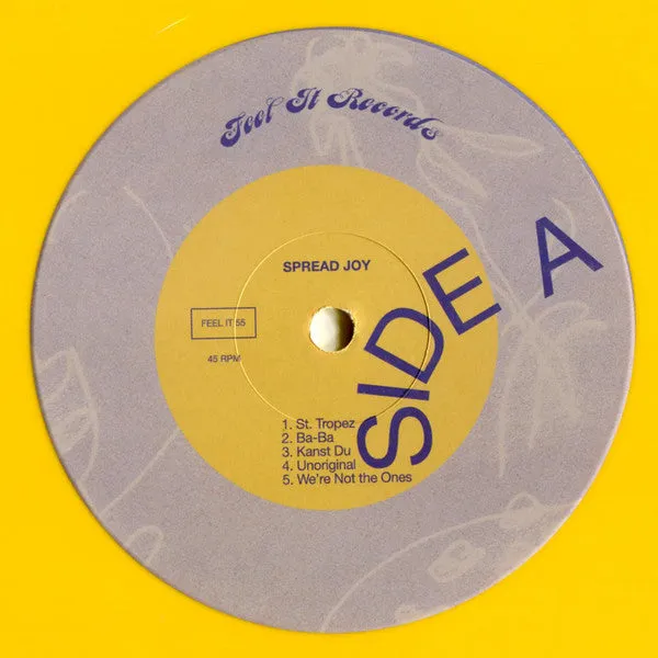 Spread Joy - S/T [YELLOW VINYL] – New LP