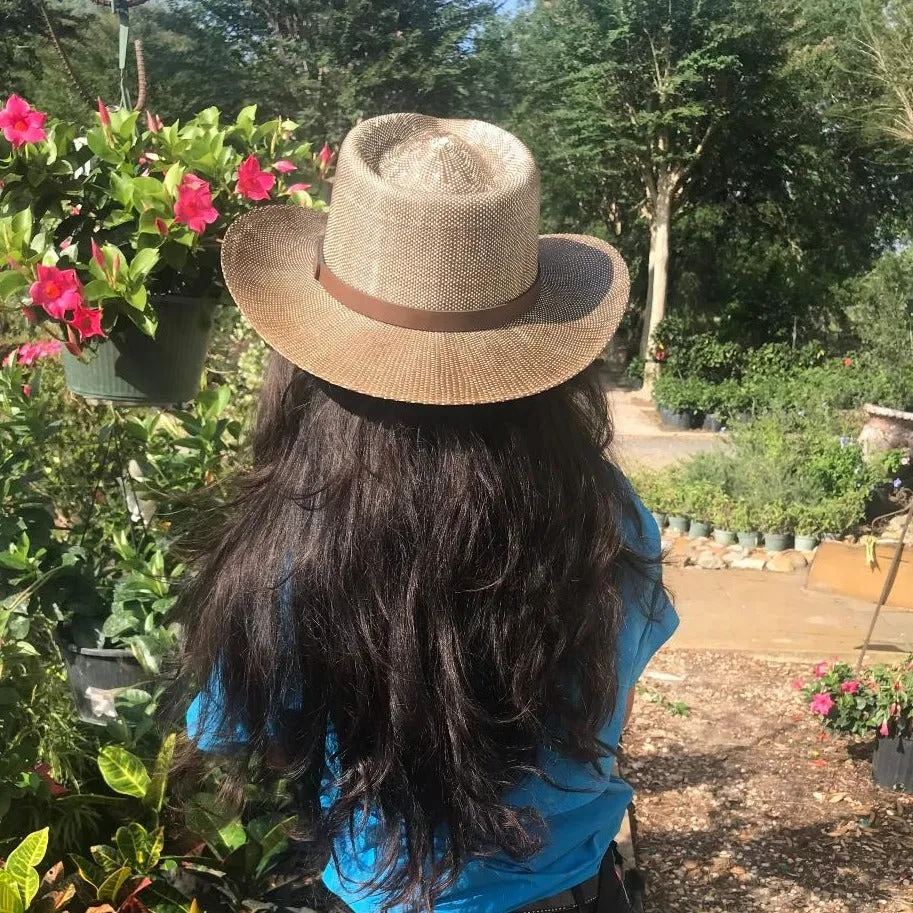 Stetson Jensen Wide Brim Outdoor Straw Hat