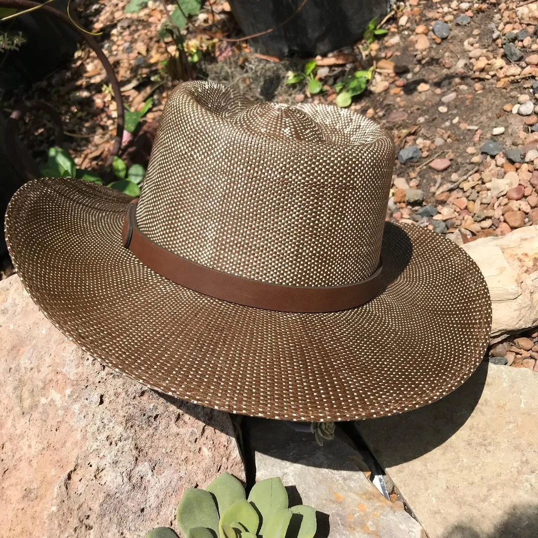 Stetson Jensen Wide Brim Outdoor Straw Hat