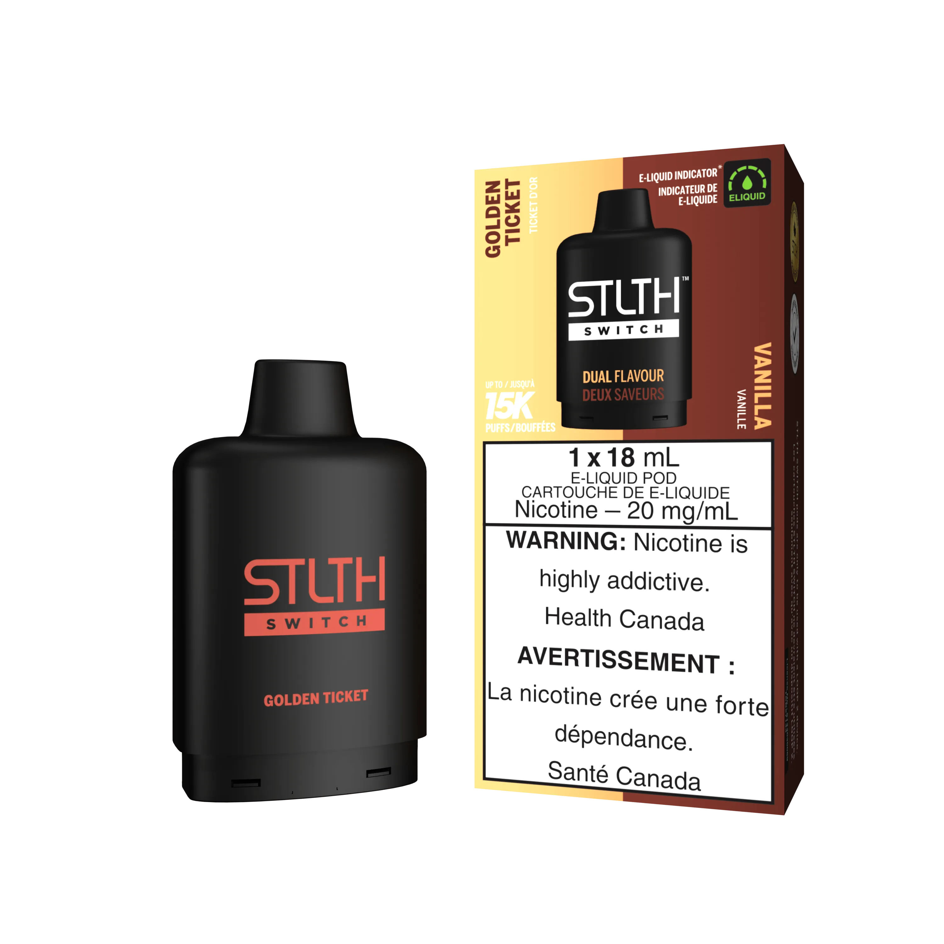 STLTH Switch Pod - Golden Ticket   Vanilla