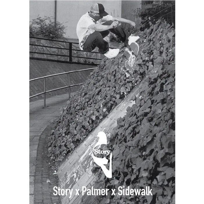 Story Palmer x Sidewalk Tee White