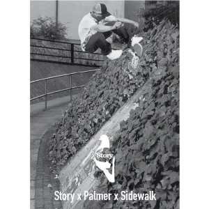 Story Palmer x Sidewalk Tee White