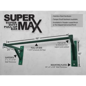 SuperMAX Super Duty Pull Up Bar
