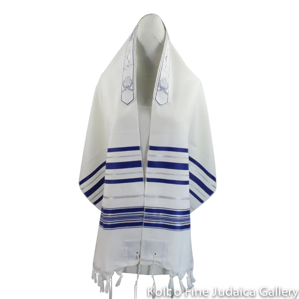 Tallit, Wool with Lurex