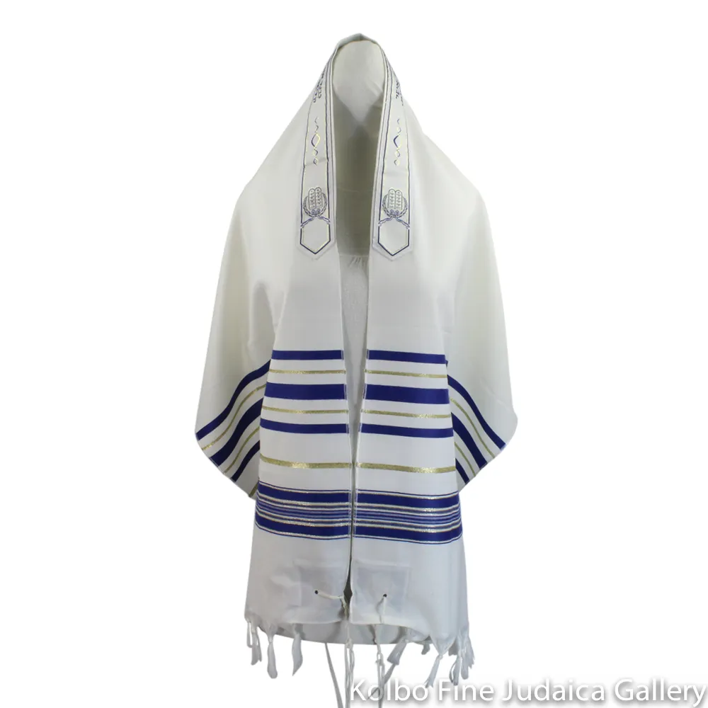 Tallit, Wool with Lurex