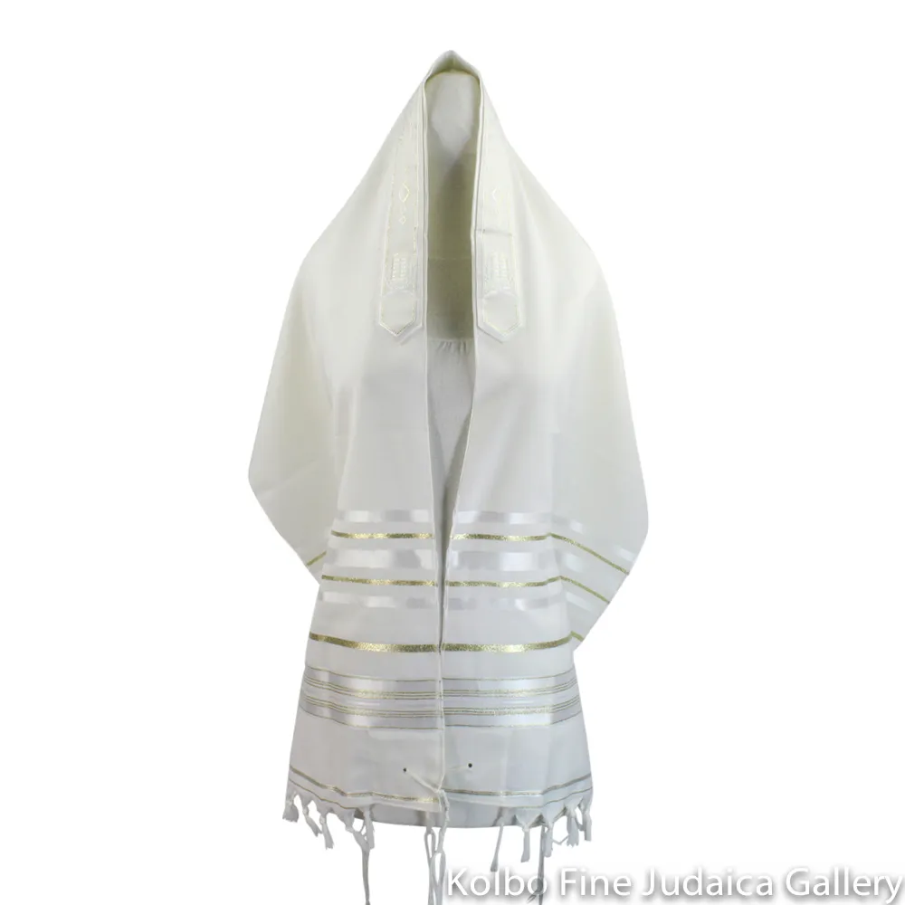 Tallit, Wool with Lurex