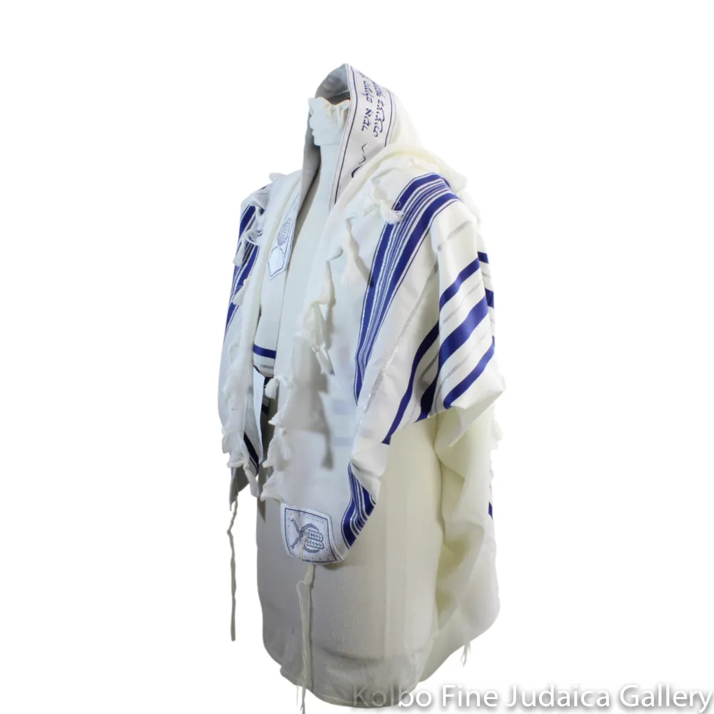 Tallit, Wool with Lurex