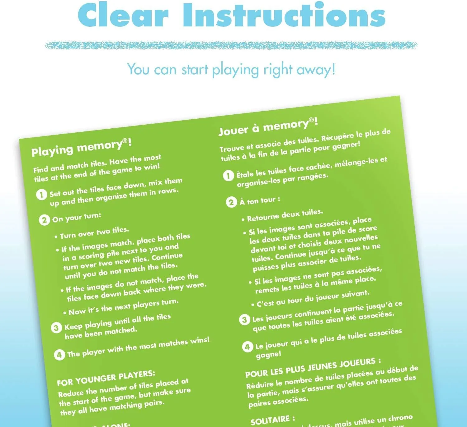 ThinkFun Memory®: Foodie Favorites