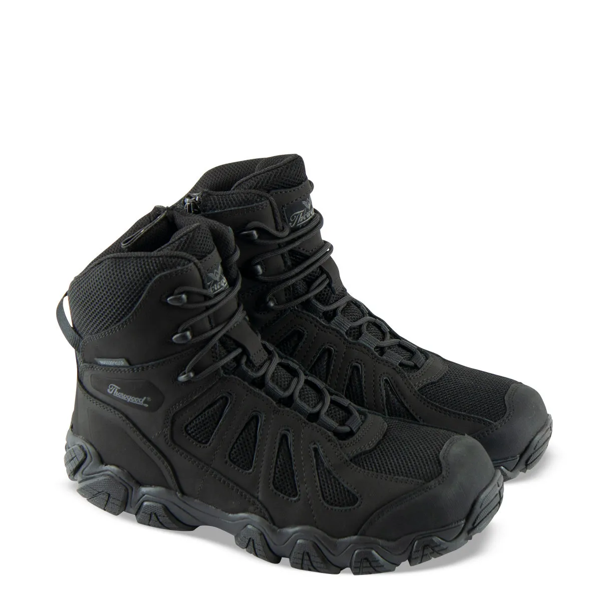 Thorogood 804-6290 Men's Crosstrex Series 6" Side Zip BBP Waterproof Composite Safety Toe Uniform Boot