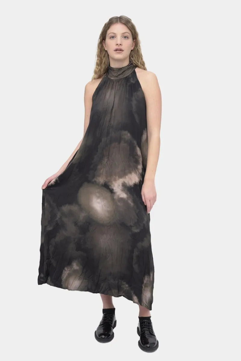 Tie-Dye Long Tank Dress
