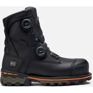 Timberland Pro Men's BOA Boondock 8" Composite Toe WP Work Boot- Black- TB0A67B3W02