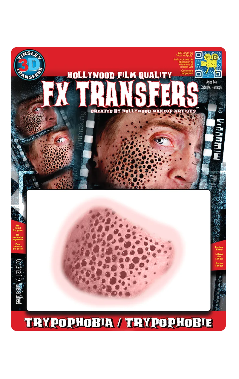 Trypophobia 3D Transfers Medium