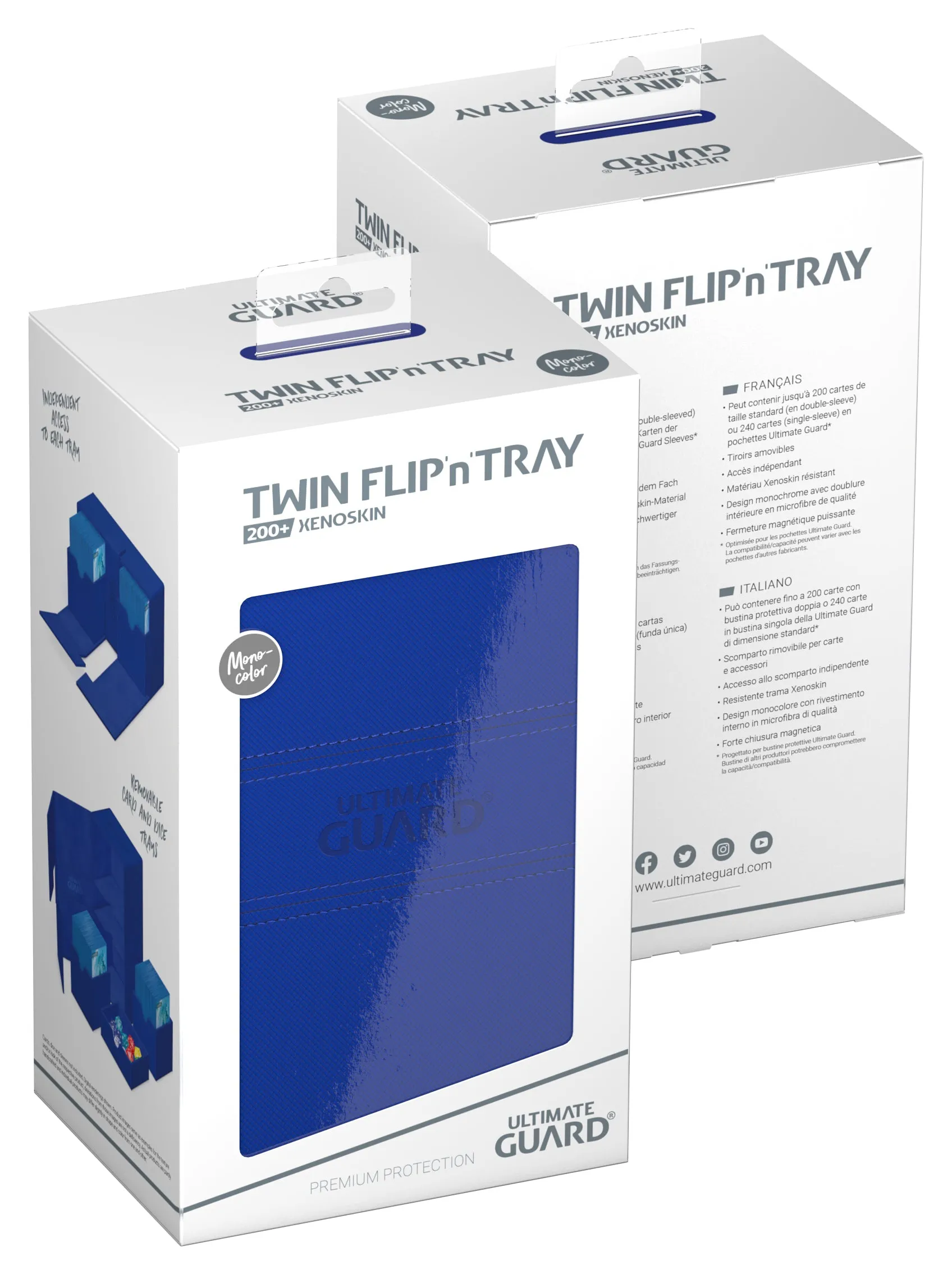 Ultimate Guard Twin Flip ‘n’ Tray Deck Case Monocolour 200 