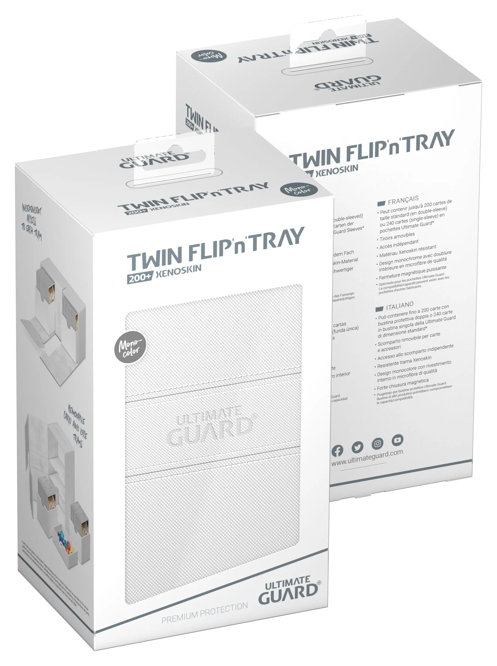 Ultimate Guard Twin Flip ‘n’ Tray Deck Case Monocolour 200 
