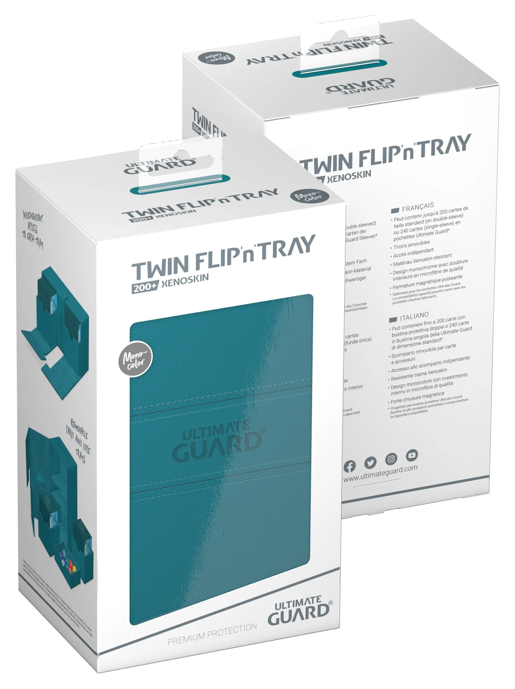 Ultimate Guard Twin Flip ‘n’ Tray Deck Case Monocolour 200 