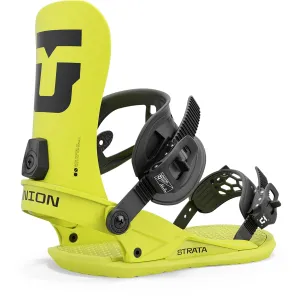 Union Strata Snowboard Binding Acid Green 2025