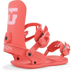 Union Womens Legacy Snowboard Binding Coral 2025