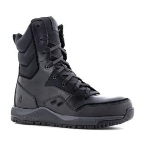 Volcom Men's Street Shield 8" Comp Toe Side Zipper Tactical Duty Boot - Black - VM30704