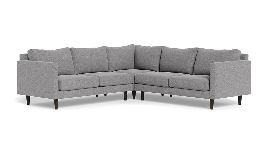 Wallace 102" Untufted Corner Sectional