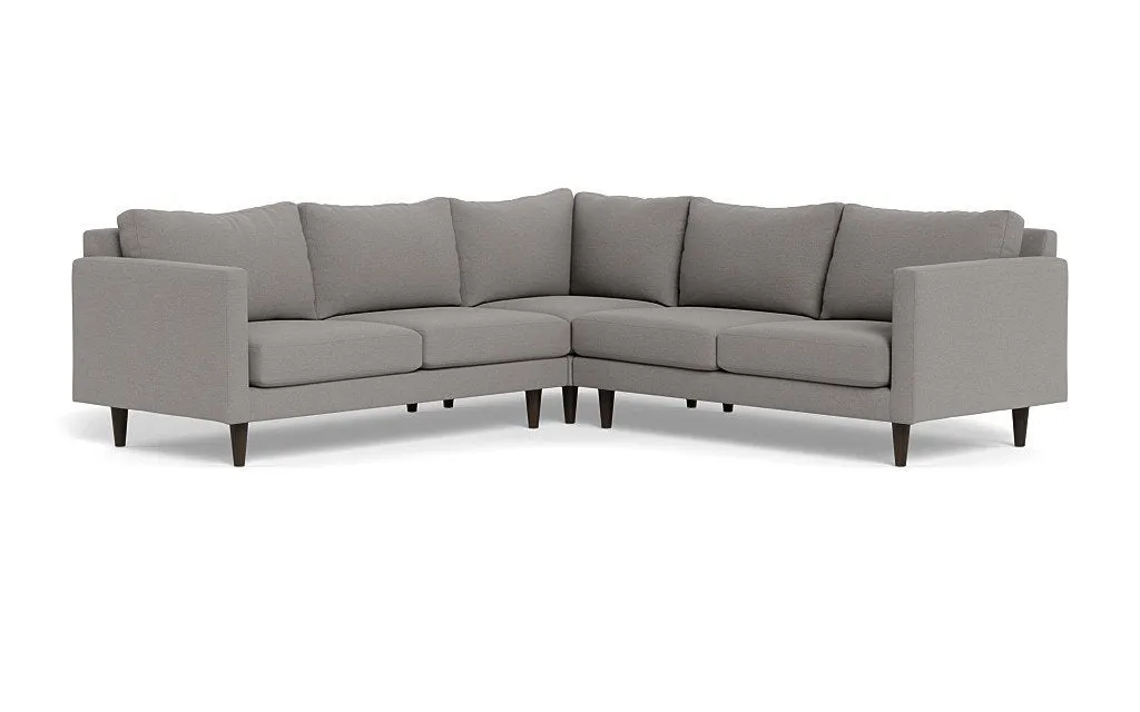 Wallace 102" Untufted Corner Sectional