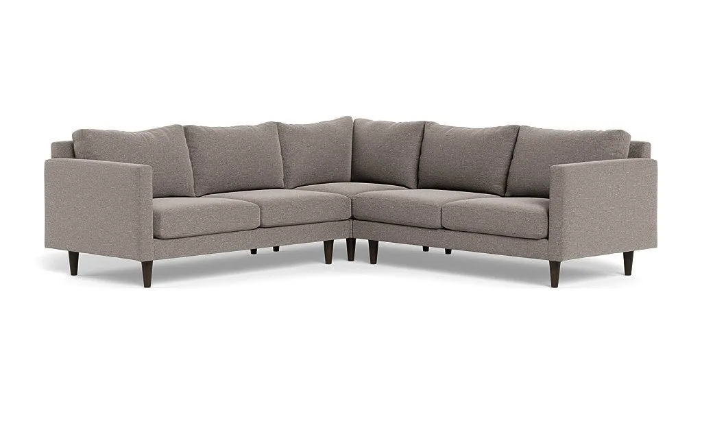 Wallace 102" Untufted Corner Sectional