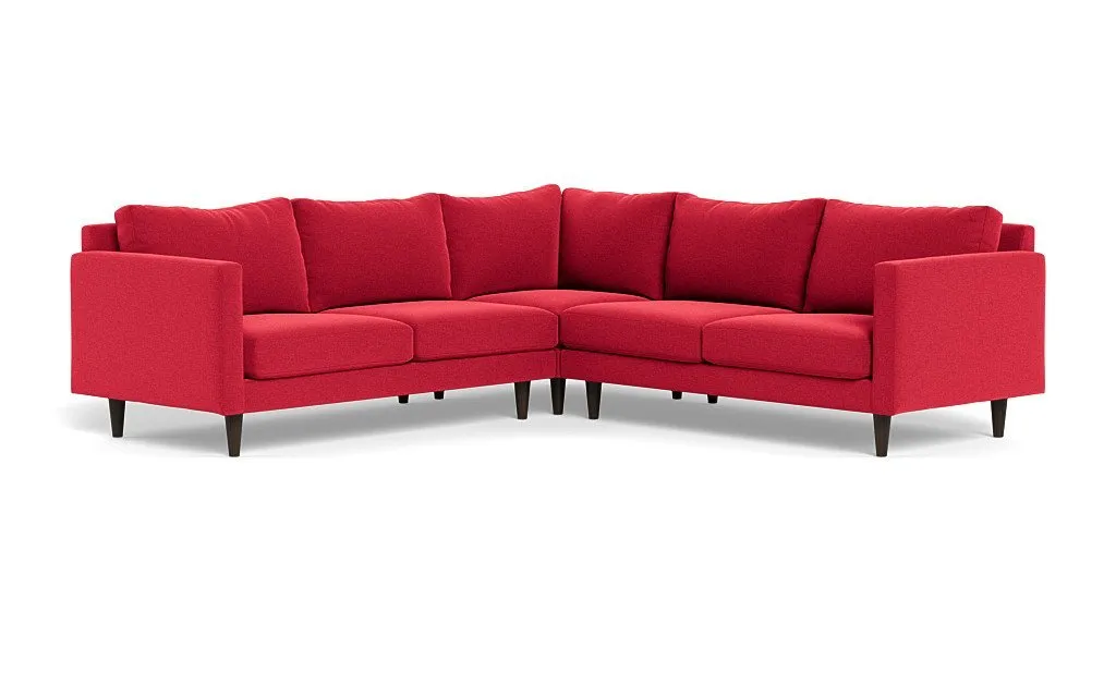 Wallace 102" Untufted Corner Sectional