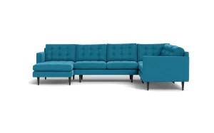 Wallace 131" Corner Sectionals w. Left Chaise