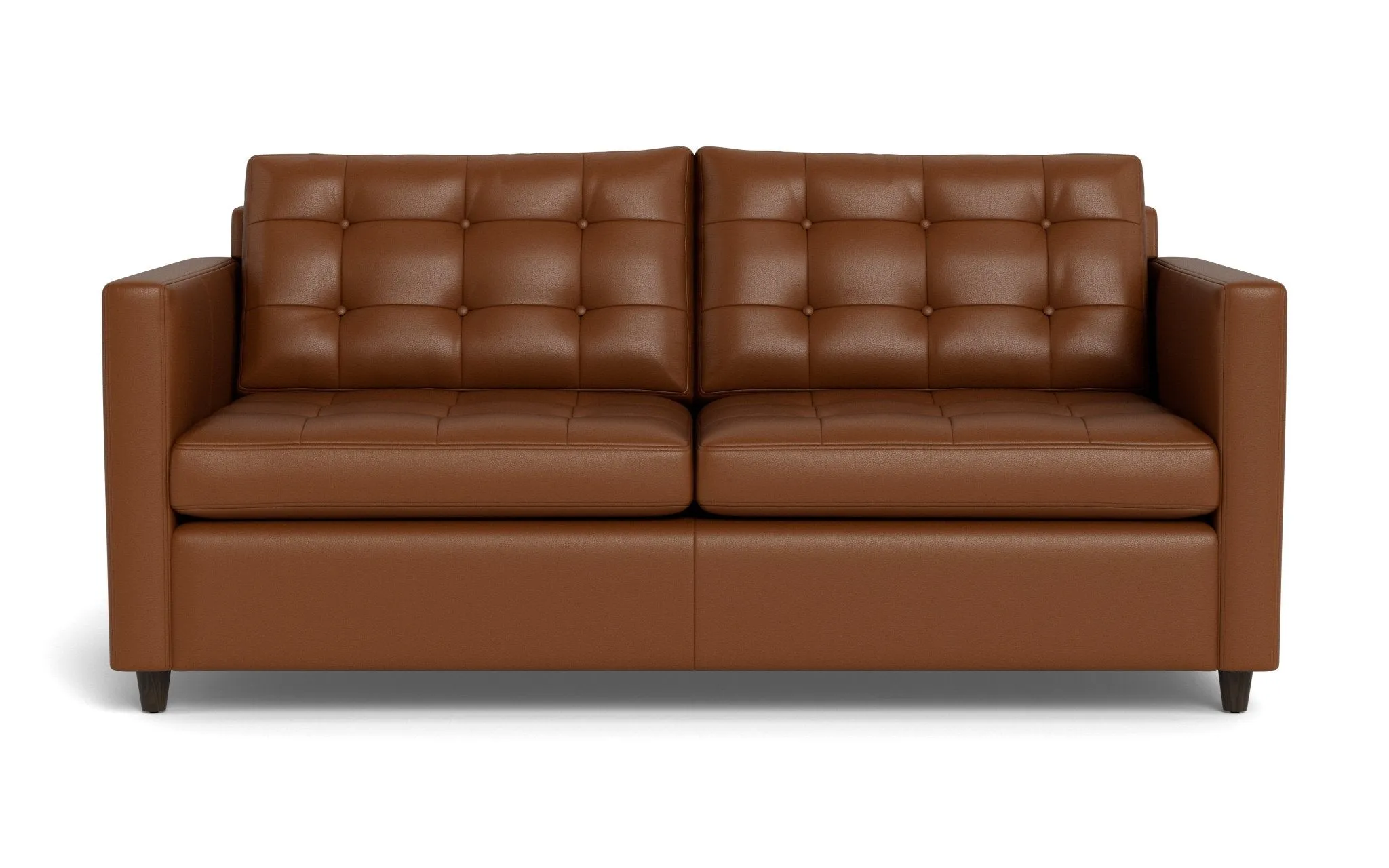 Wallace 52" Leather Twin Sleeper Sofa