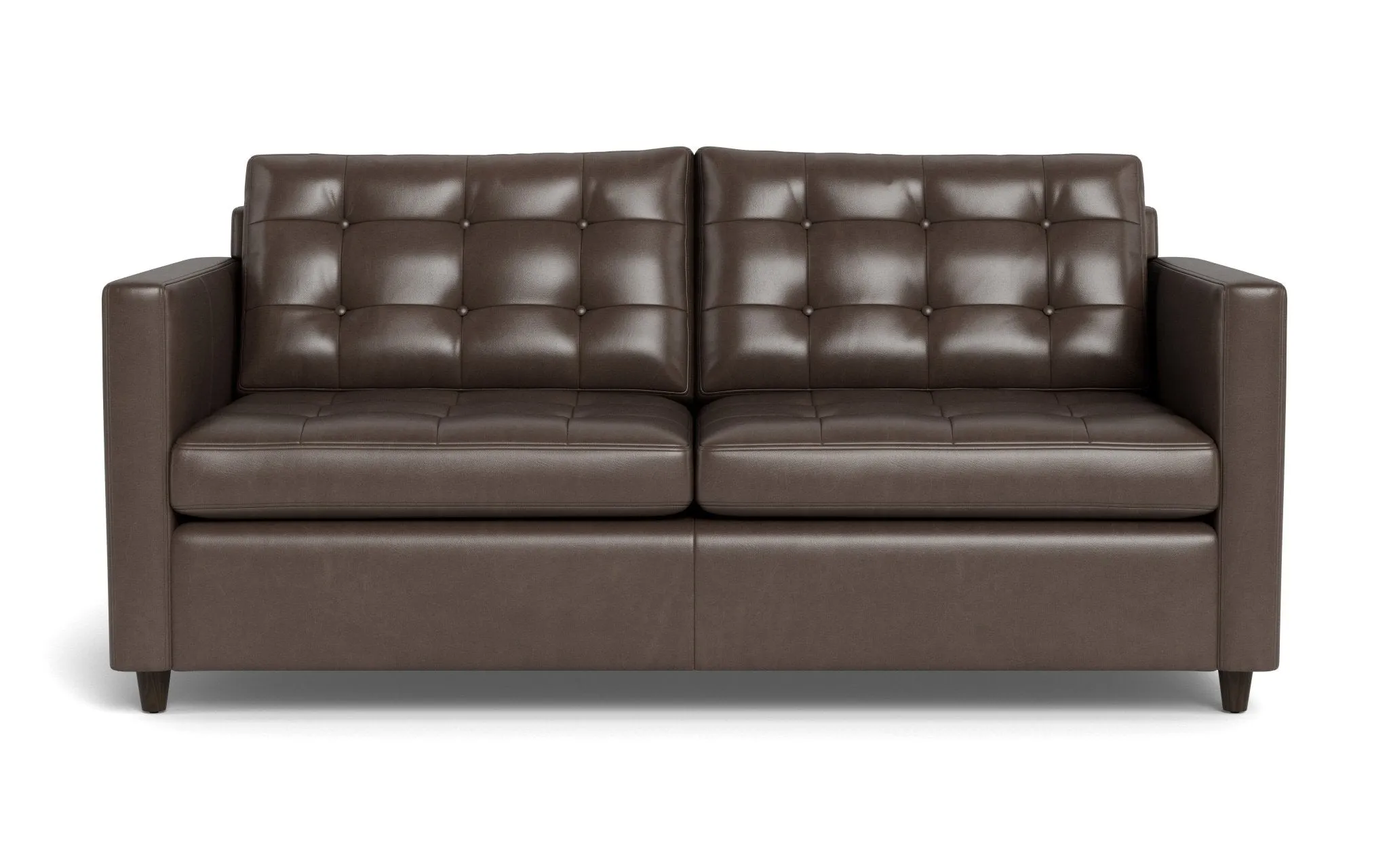 Wallace 52" Leather Twin Sleeper Sofa