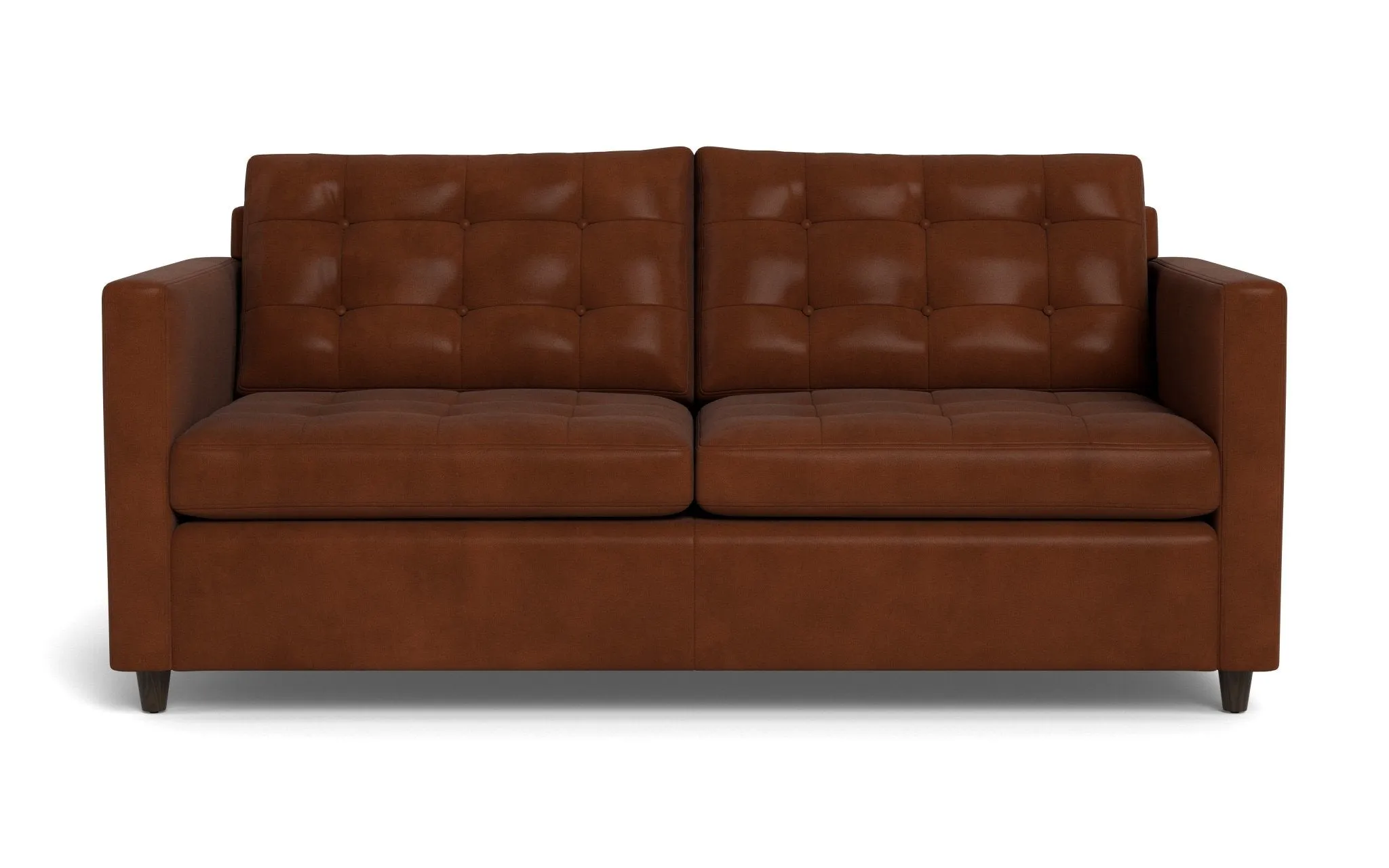 Wallace 52" Leather Twin Sleeper Sofa