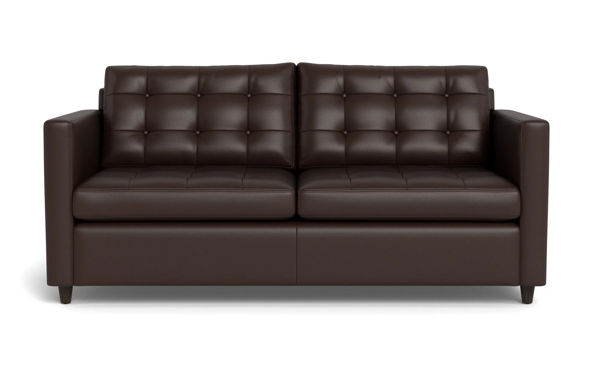 Wallace 52" Leather Twin Sleeper Sofa