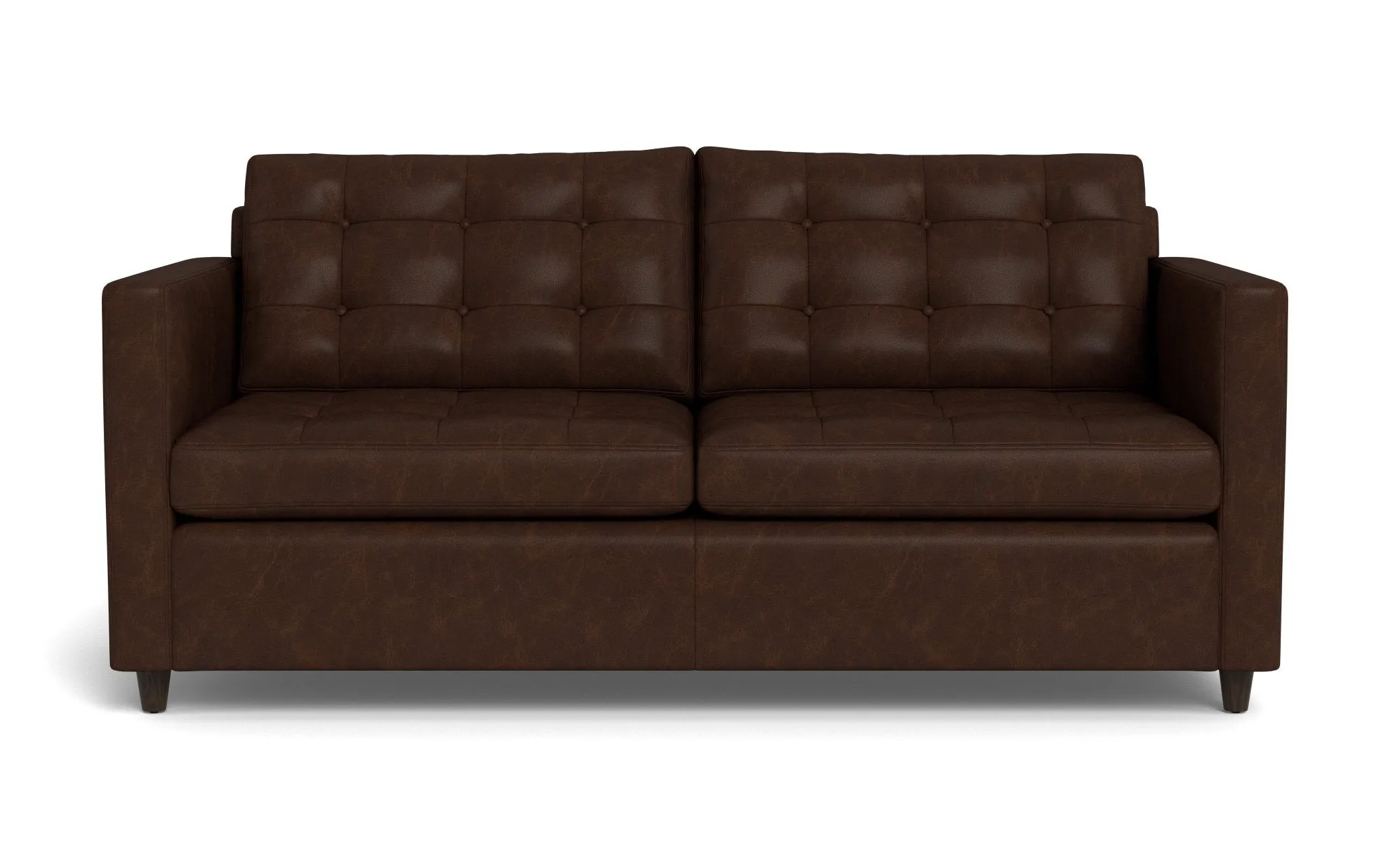 Wallace 52" Leather Twin Sleeper Sofa